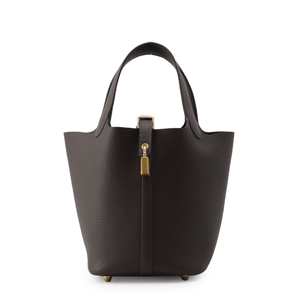 Hermes Picotin Lock PM handbag, Beblanc, Taurillon Clemence leather, G stamp,...